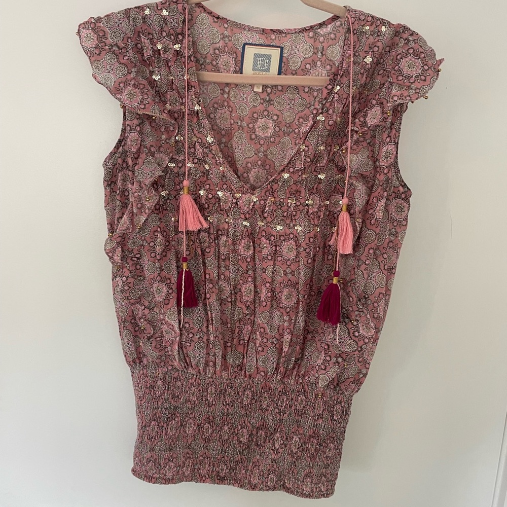 Bell Linen Top, M